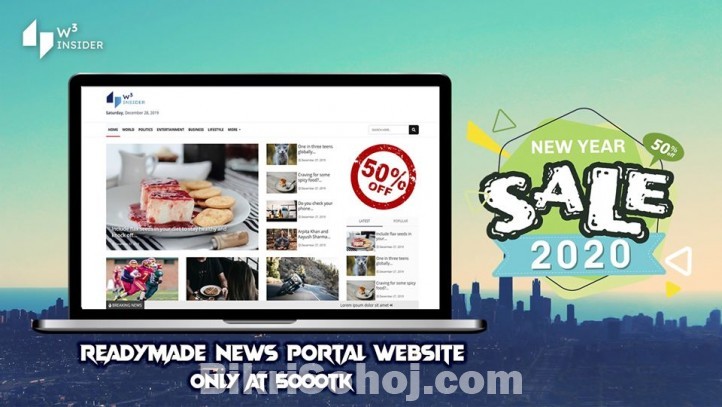 Online News Portal Website